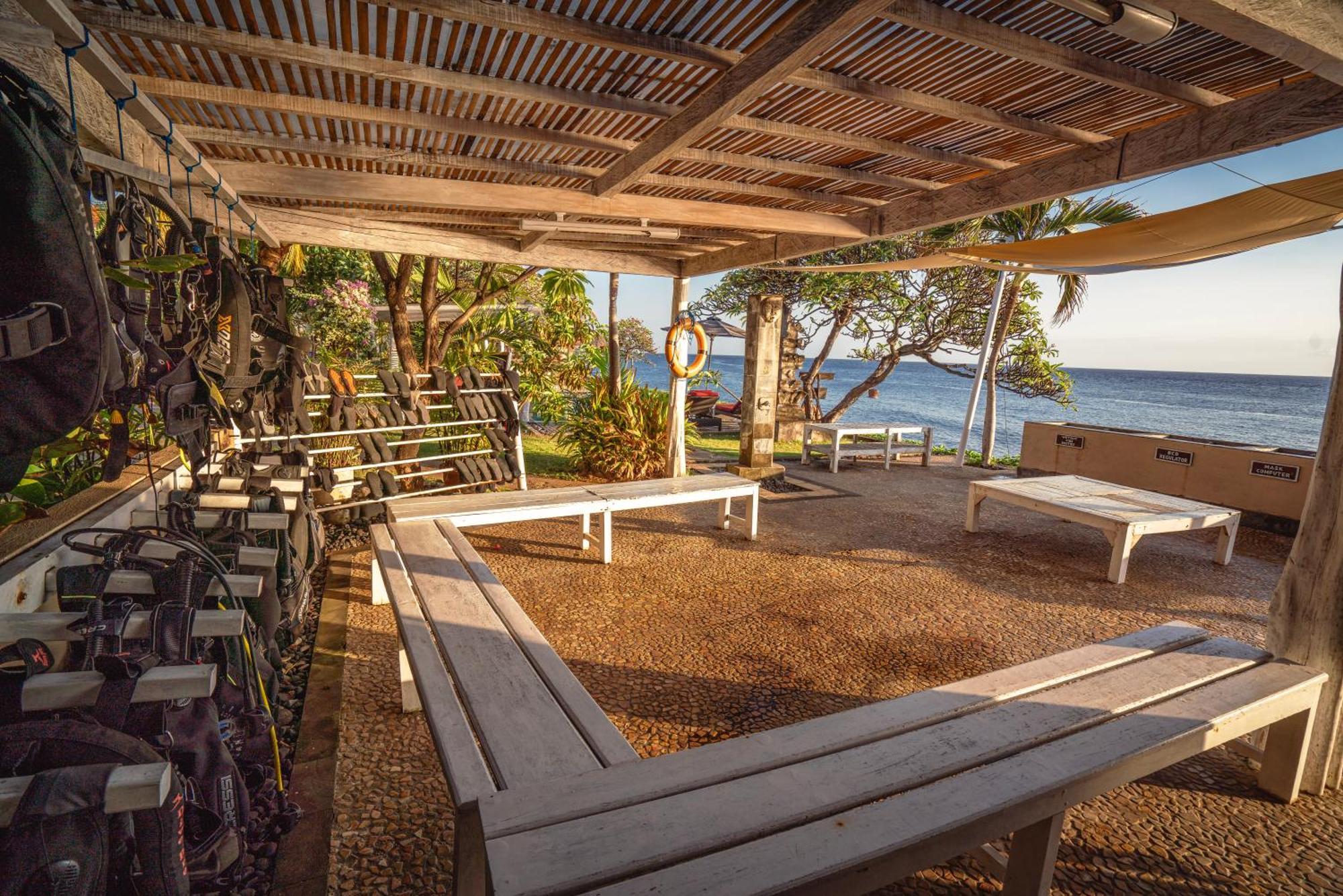Tauch Terminal Resort Tulamben & Spa Eksteriør bilde